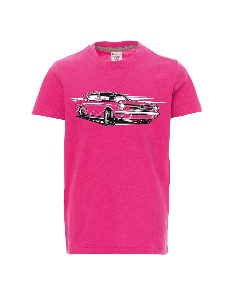 Dziecięcy t-shirt różowy Mustang