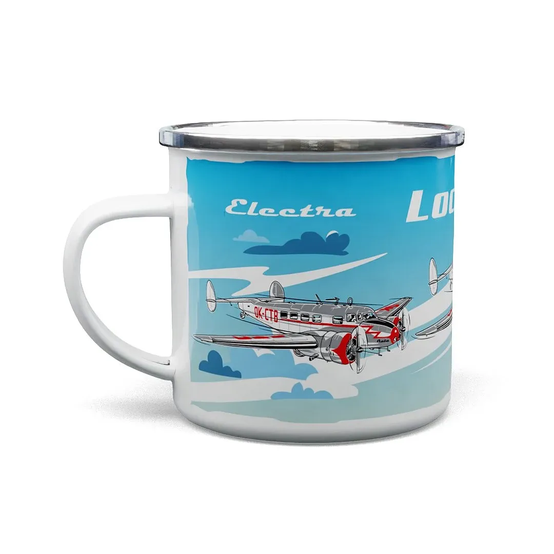 Kubek emaliowany Lockheed L-10 330 ml