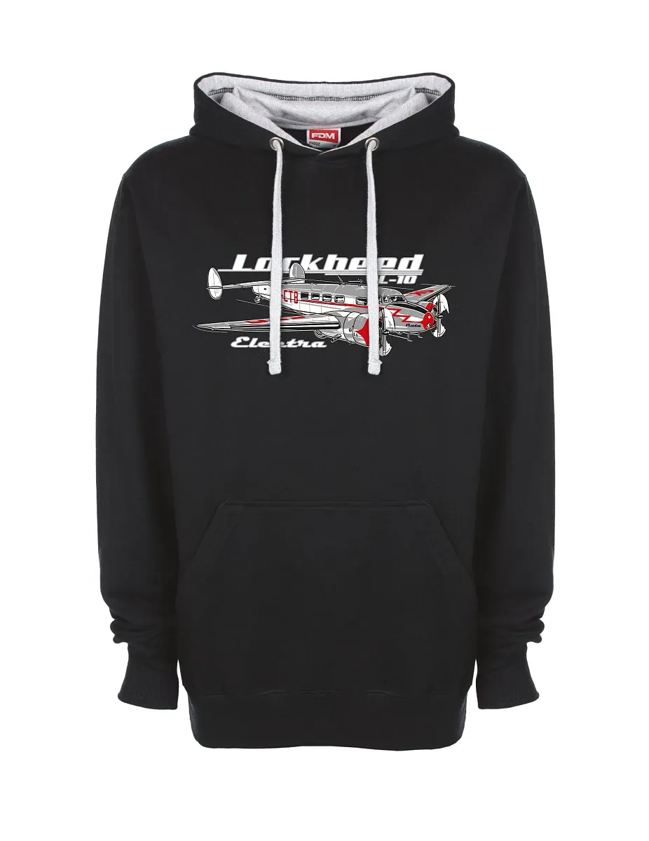 Bluza szaro-czarna Lockheed L-10