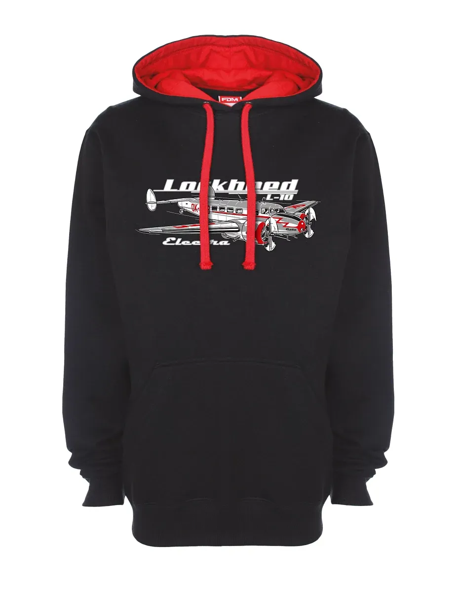 Bluza czerwono-czarna Lockheed L-10
