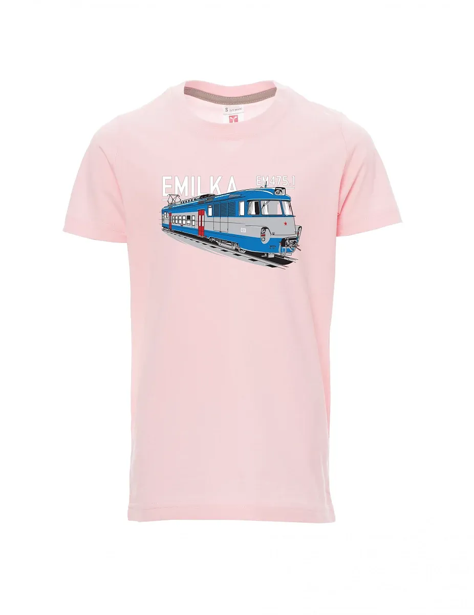 Dziecięcy t-shirt jasno różowy Agregaty elektryczne 475,1