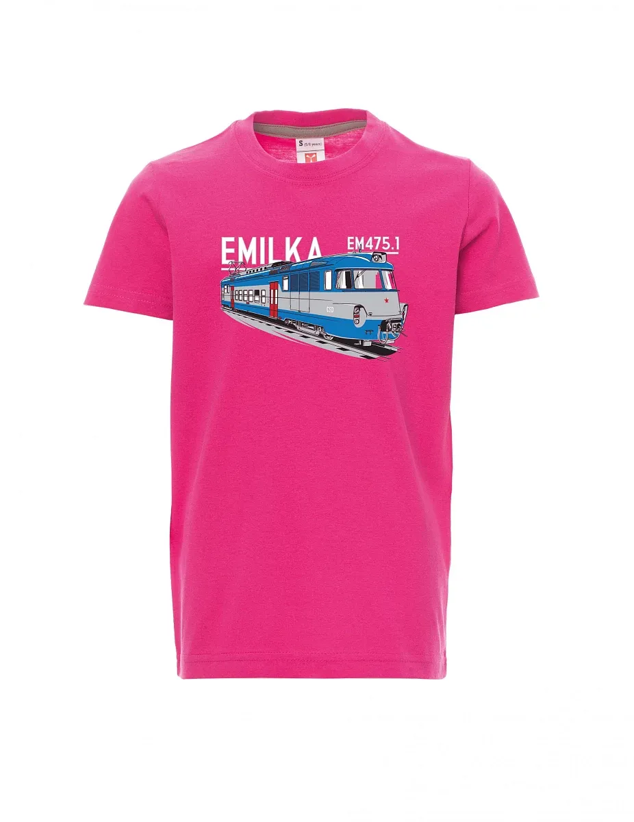 Dziecięcy t-shirt różowy Agregaty elektryczne 475,1