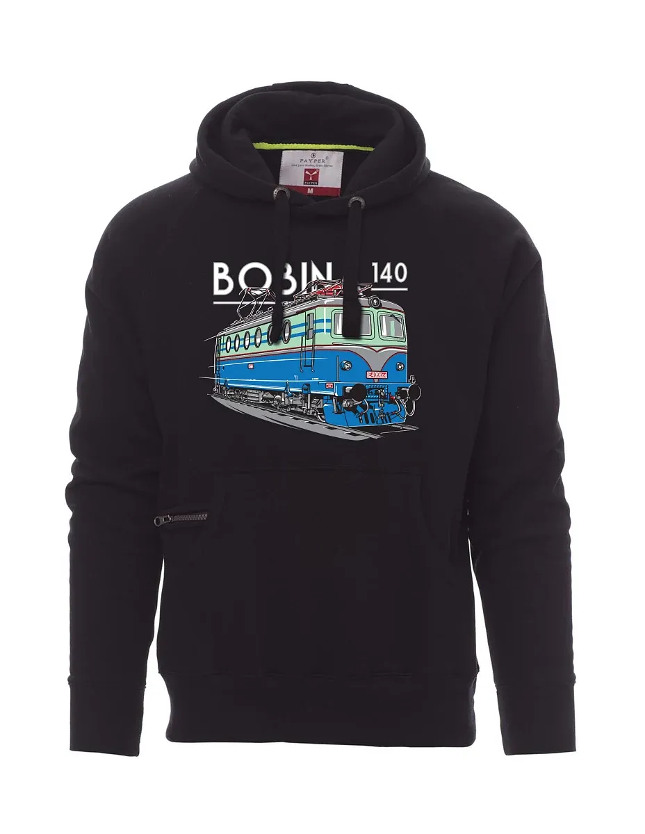 Męska bluza czarna Lokomotywa 140