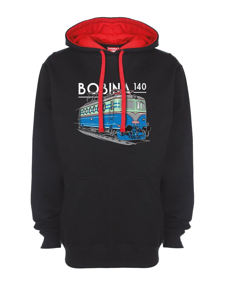 Bluza czerwono-czarna Lokomotywa 140