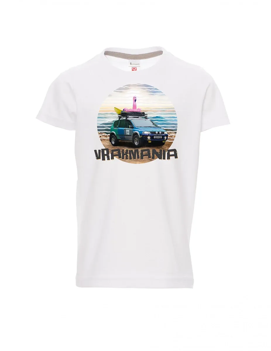Dziecięcy t-shirt biały Vrakmania