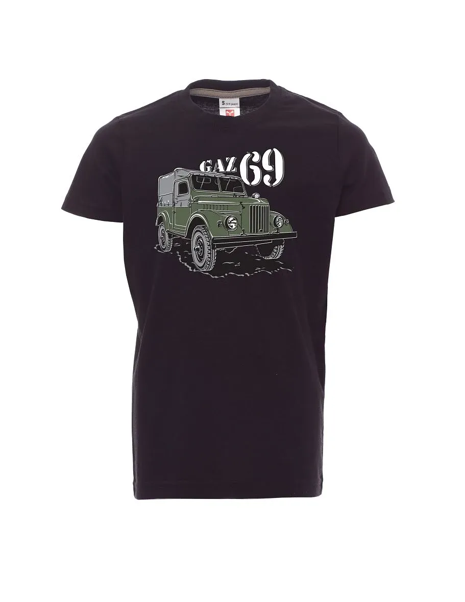 Dziecięcy t-shirt czarny GAZ 69