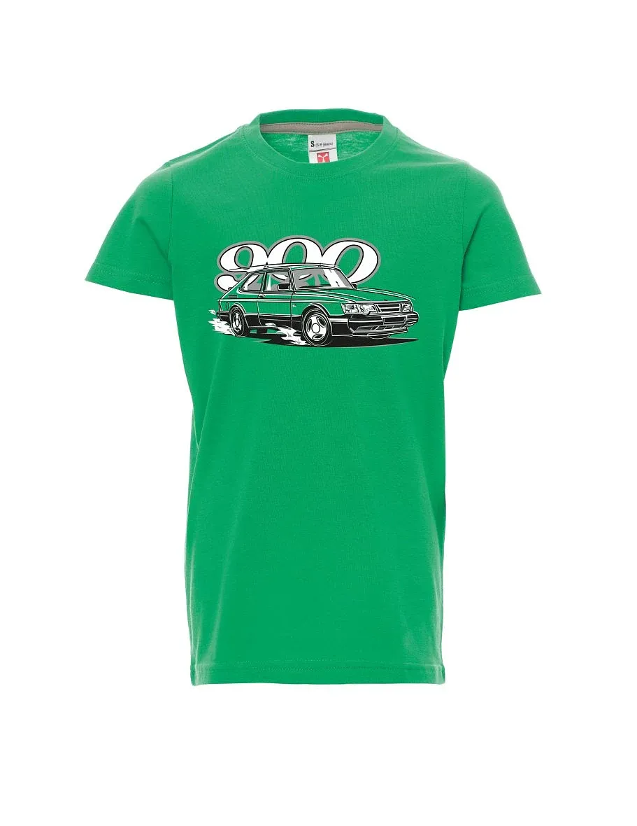 Dziecięcy t-shirt zielony Saabo 900