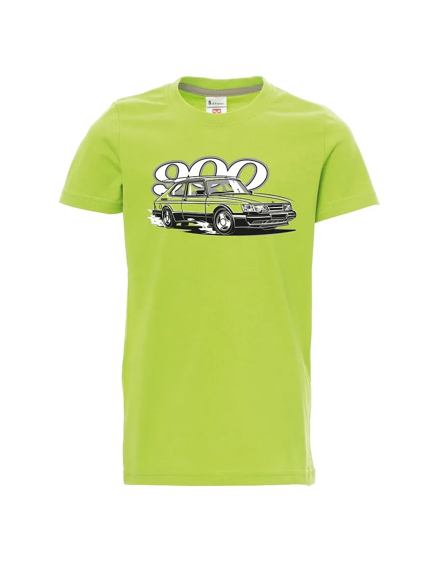 Dziecięcy t-shirt jasno zielony Saabo 900