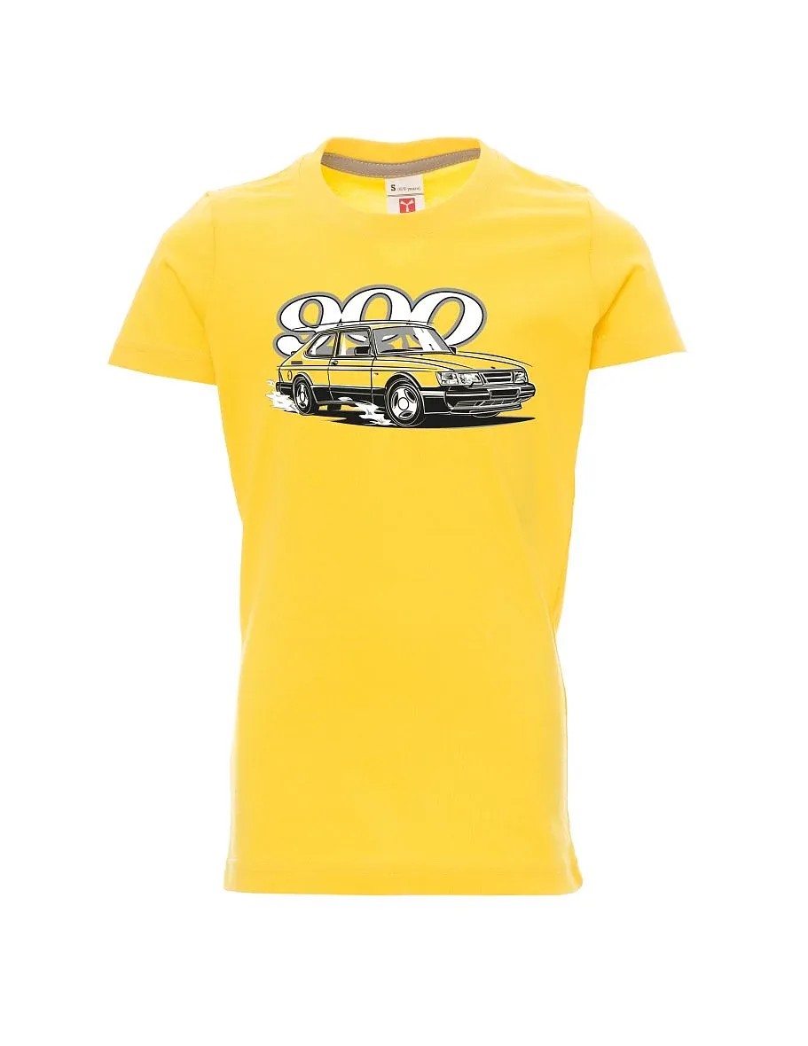 Dziecięcy t-shirt żółty Saabo 900