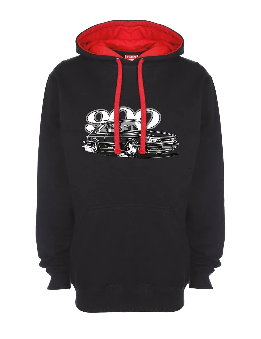 Bluza czerwono-czarna Saabo 900