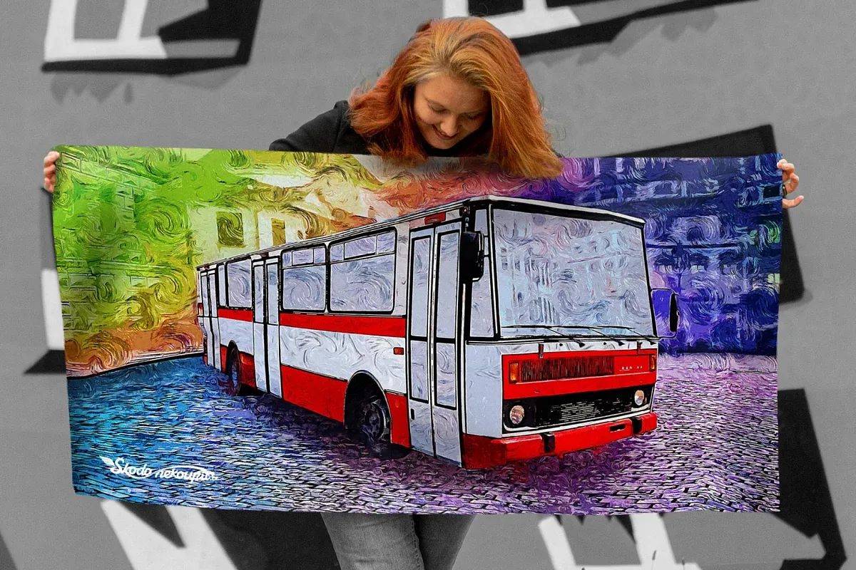 Ręcznik kąpielowy autobus B731