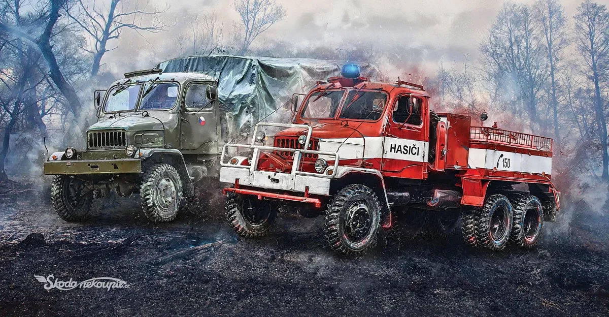 Ręcznik 100x50   Ciężarówka V3S  Gabinet