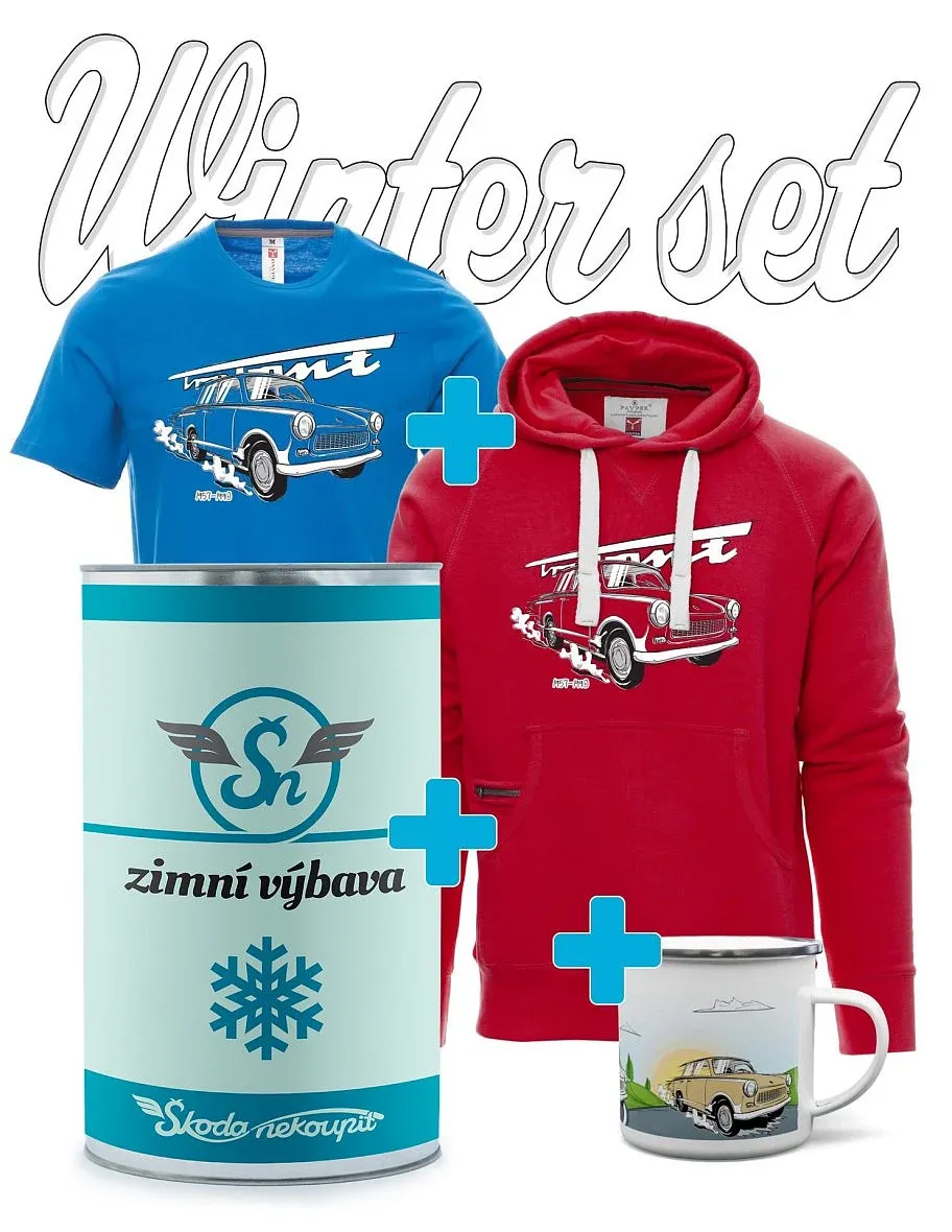 Zimowy zestaw prezentowy Trabi 601
