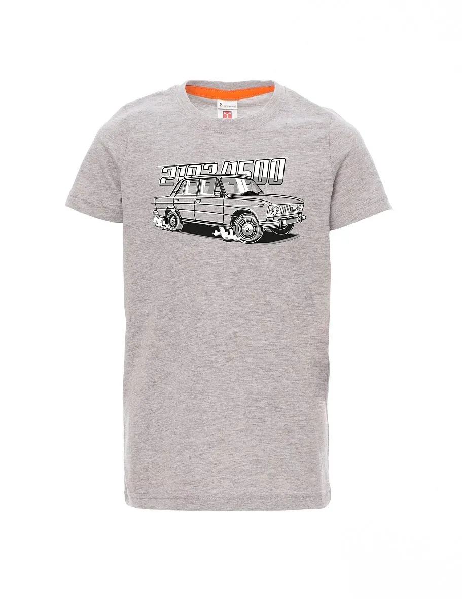 Dziecięcy t-shirt szary melange Lada 2103 / VAZ 1500