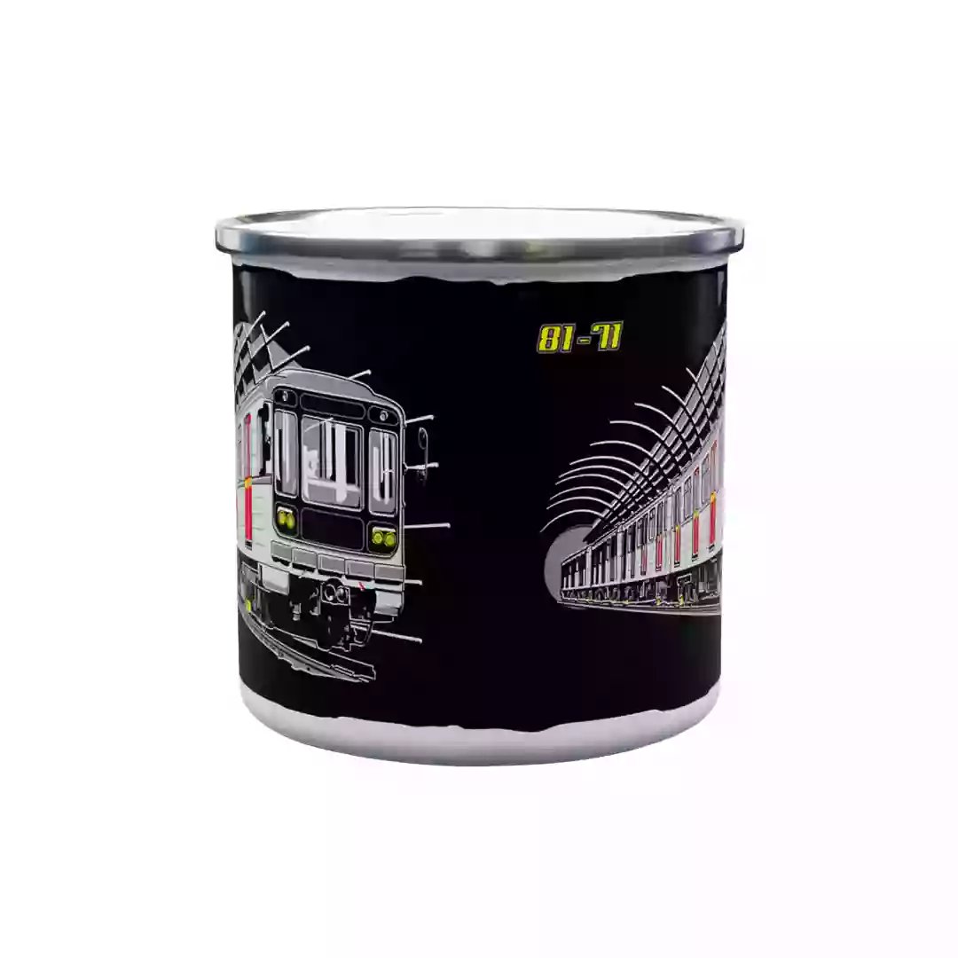 Kubek emaliowany Metro 81-71 330 ml