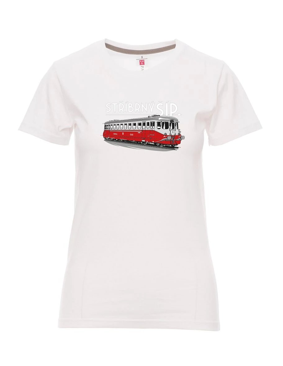 Damski t-shirt biały Srebrna strzała M 260 001