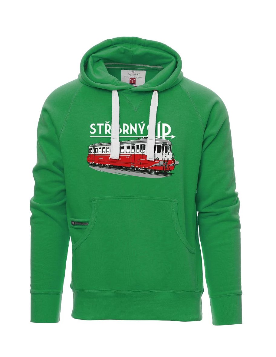 Męska bluza zielona Srebrna strzała M 260 001