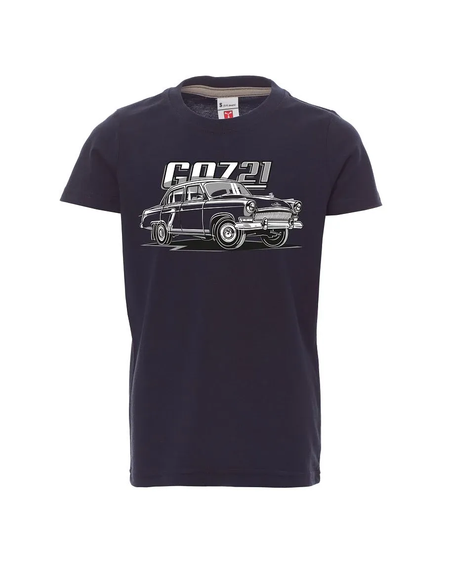Dziecięcy t-shirt navy GAZ 21