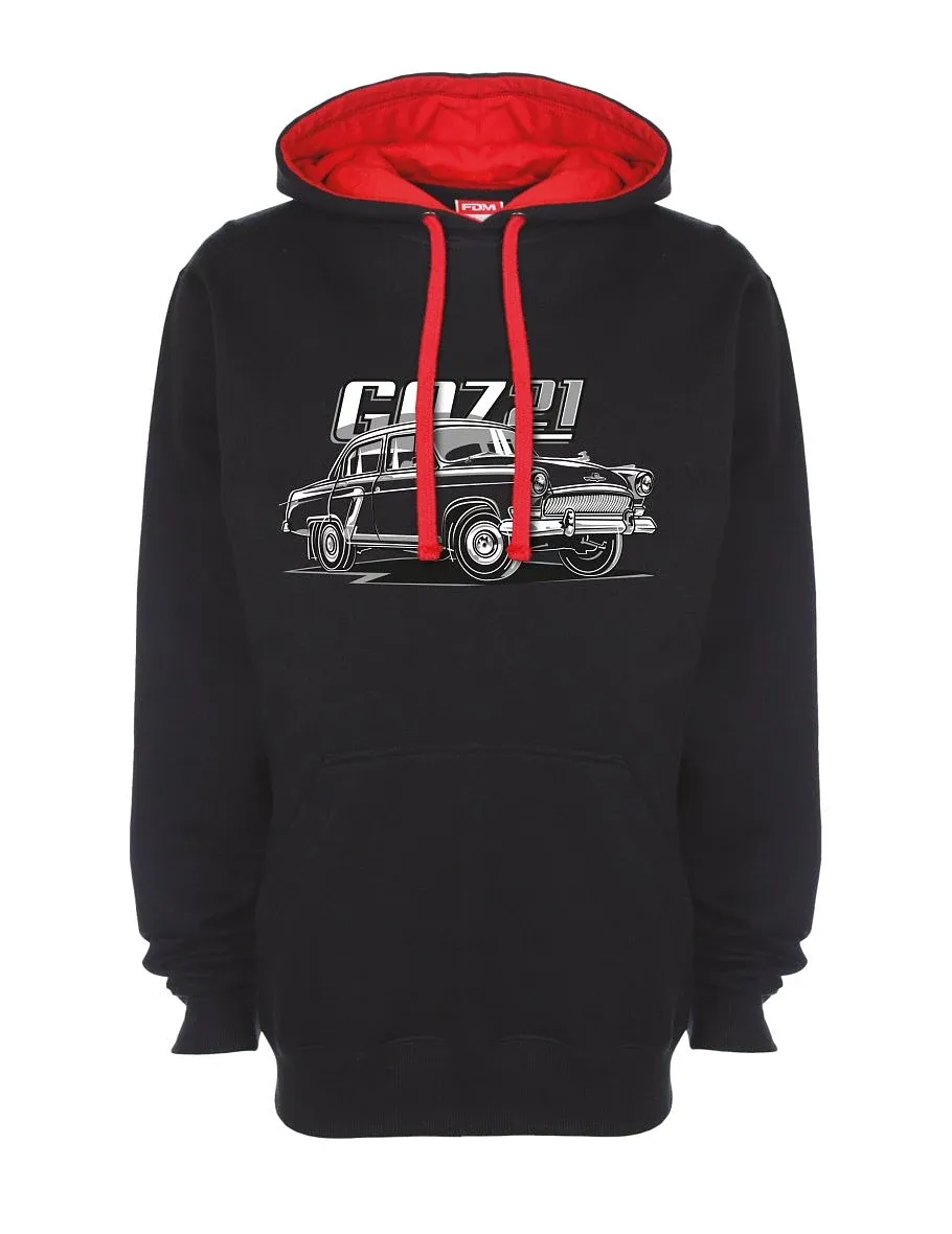 Bluza czerwono-czarna GAZ 21