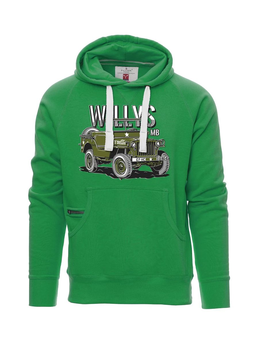 Męska bluza zielona Willys MB