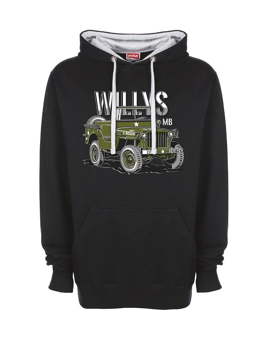 Bluza szaro-czarna Willys MB