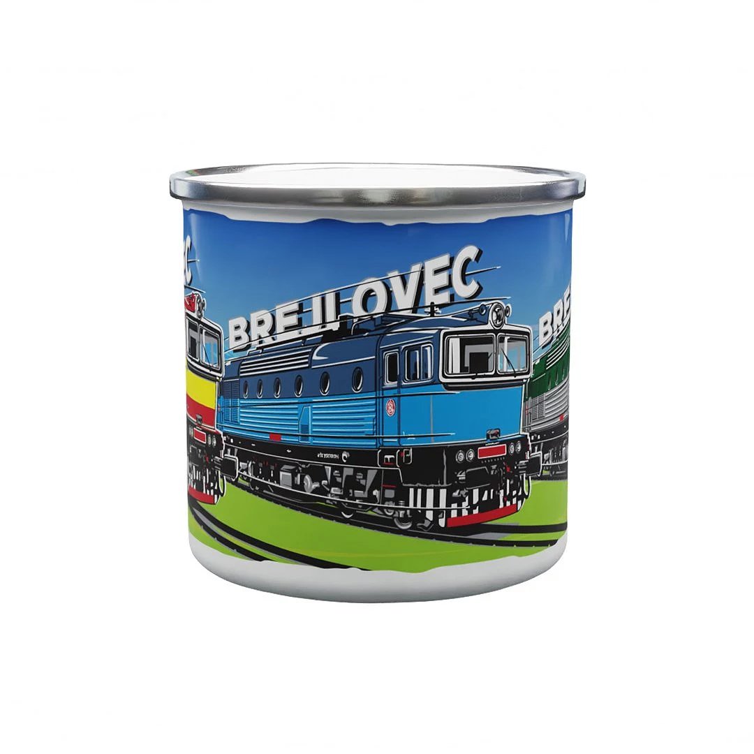 Kubek emaliowany Lokomotywa 753 330 ml