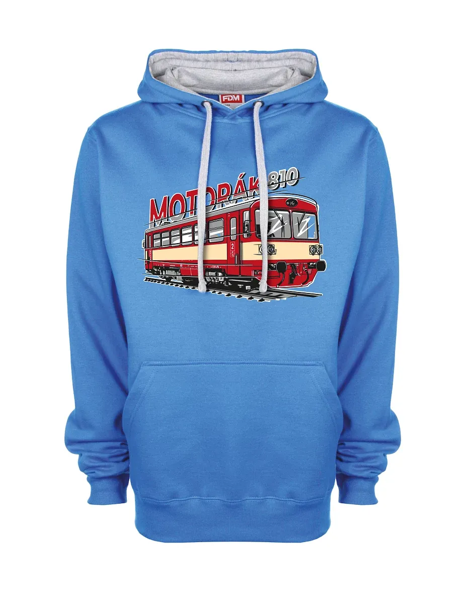 Bluza szaro-niebieska Pociąg motorowy 810