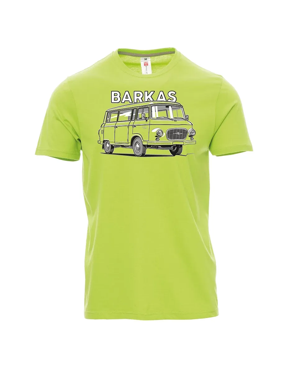 Męski t-shirt jasno zielony Barkas B1000
