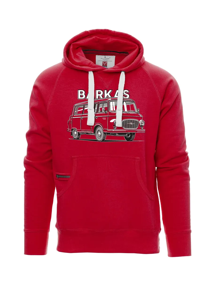 Męska bluza czerwona Barkas B1000