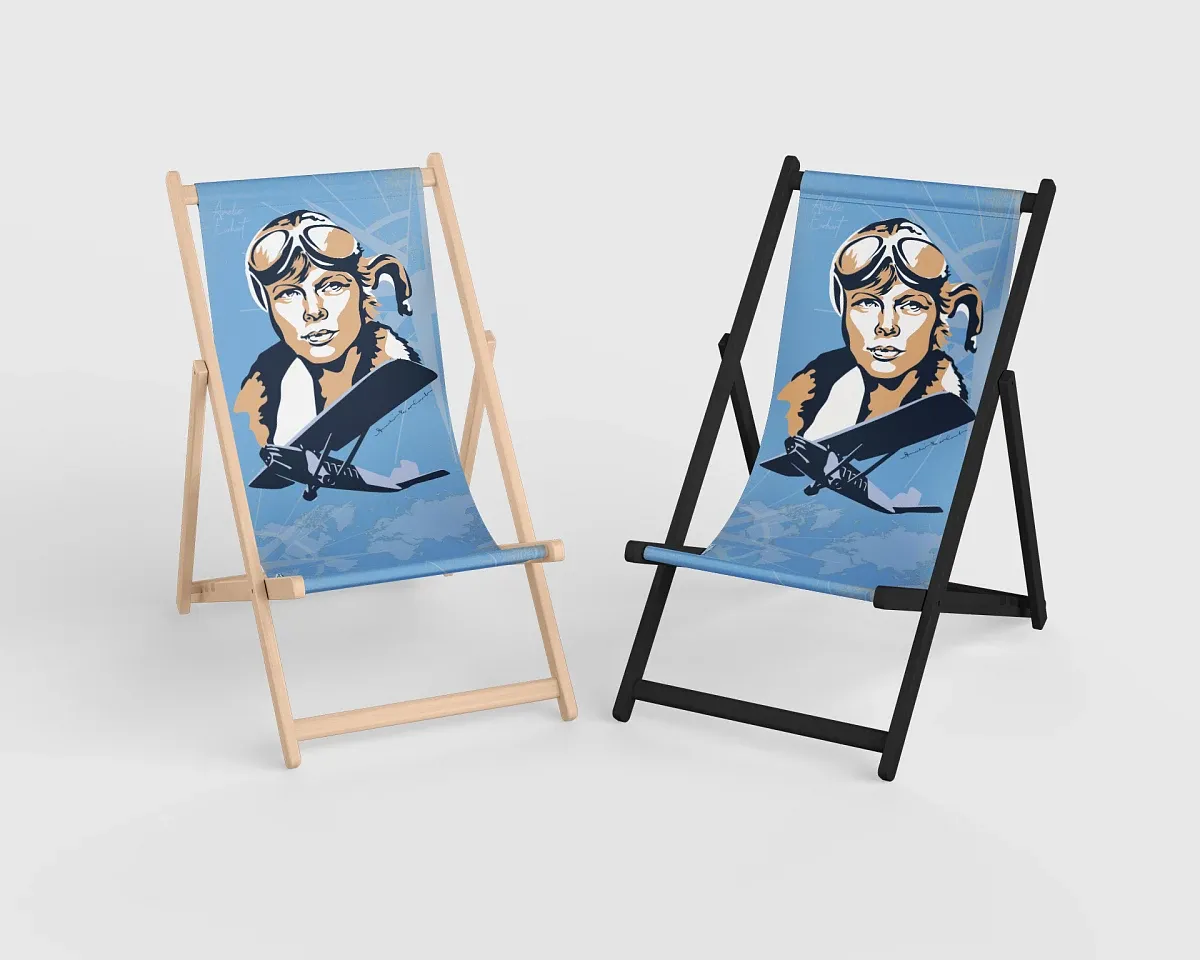 Leżak Amelia Mary Earhart