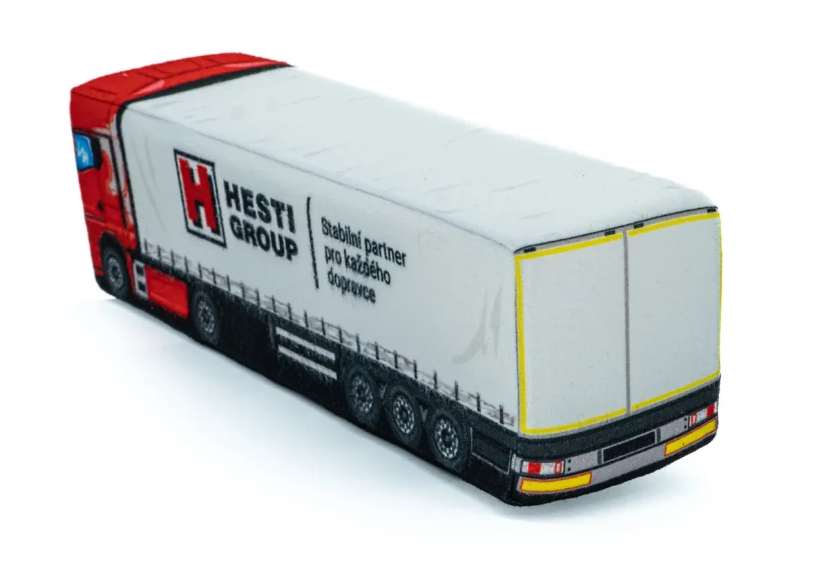 Pluszowa poduszka Ciężarówka TGX + niestandardowe logo