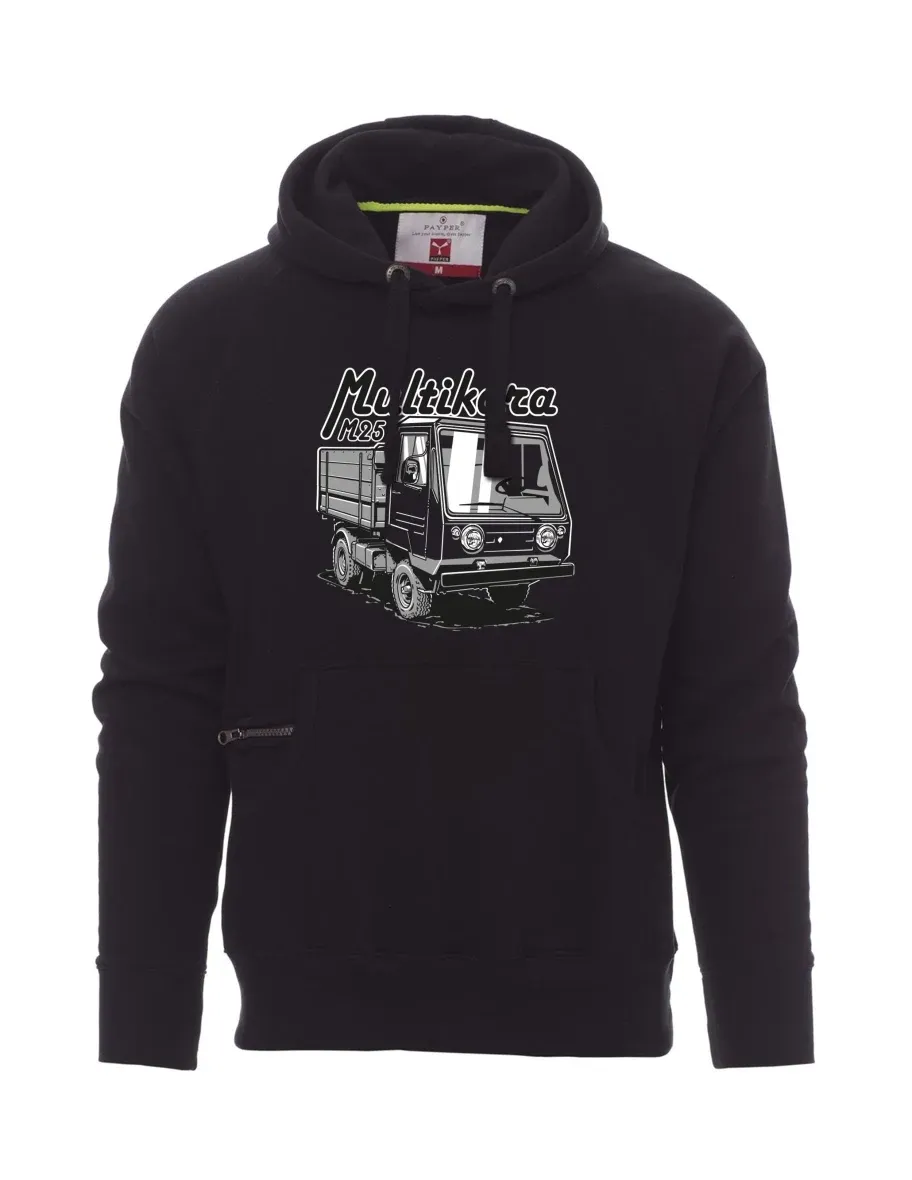 Męska bluza czarna M25