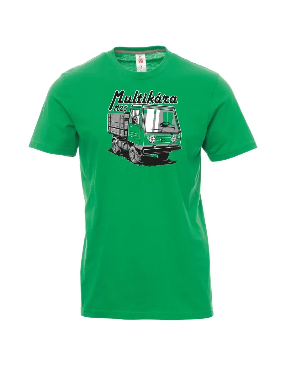 Męski t-shirt zielony M25