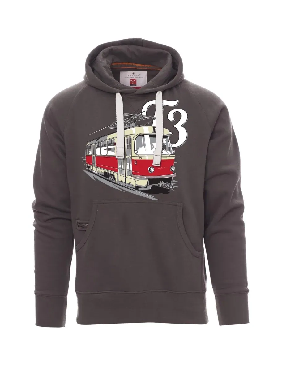 Męska bluza szara  Tramwaj T3