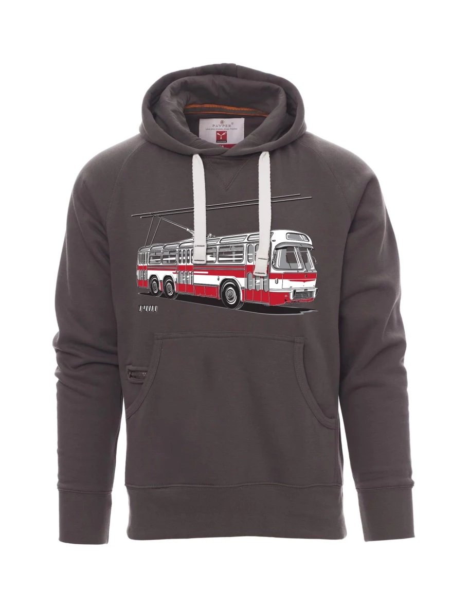 Męska bluza szara  Wózek  T401