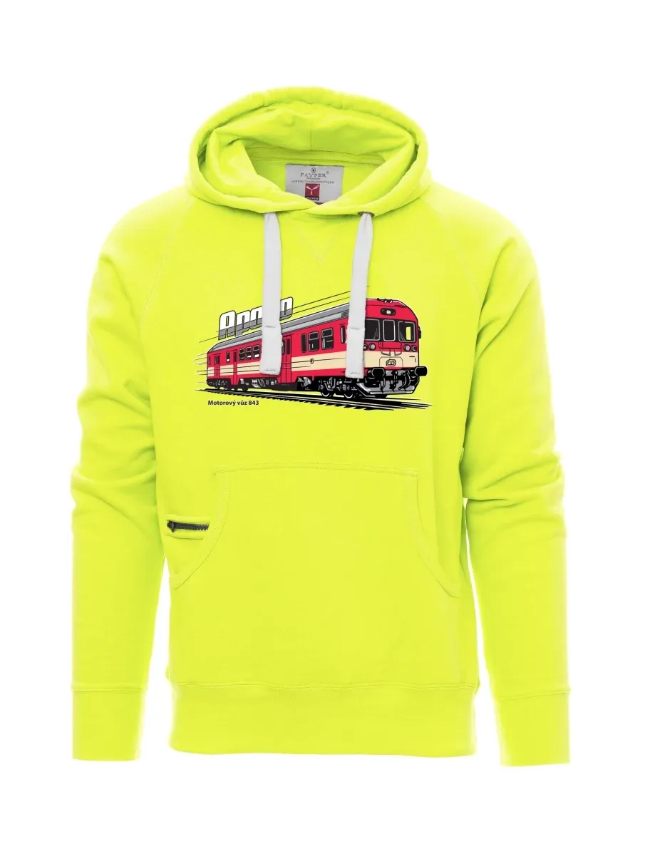 Męska bluza fluorescencyjna Wagon silnikowy 843 „Apollo“