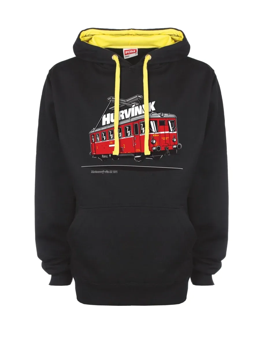 Bluza żółto -czarna Wagon silnikowy M 131 „Hurvínek“