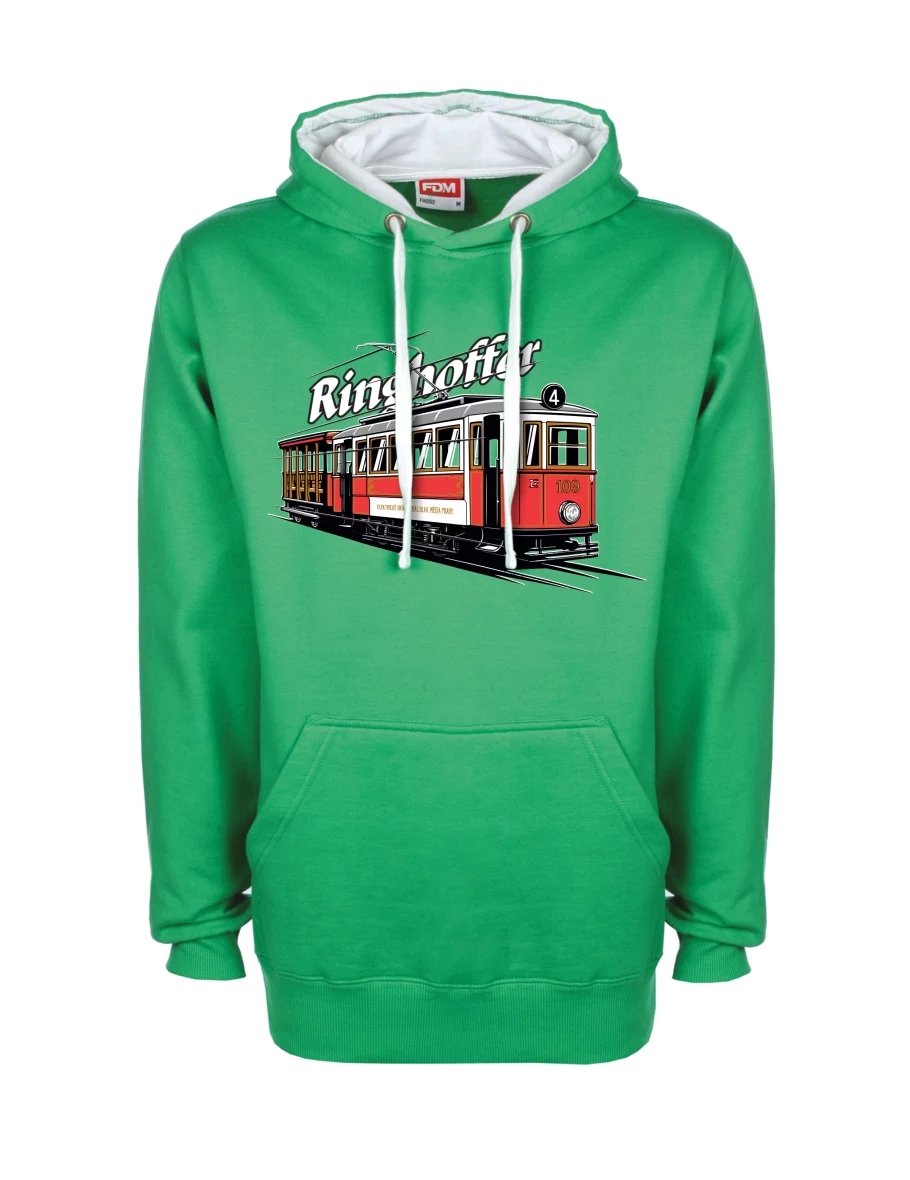 Bluza biało-zielona Tramwaj Ringhoffer