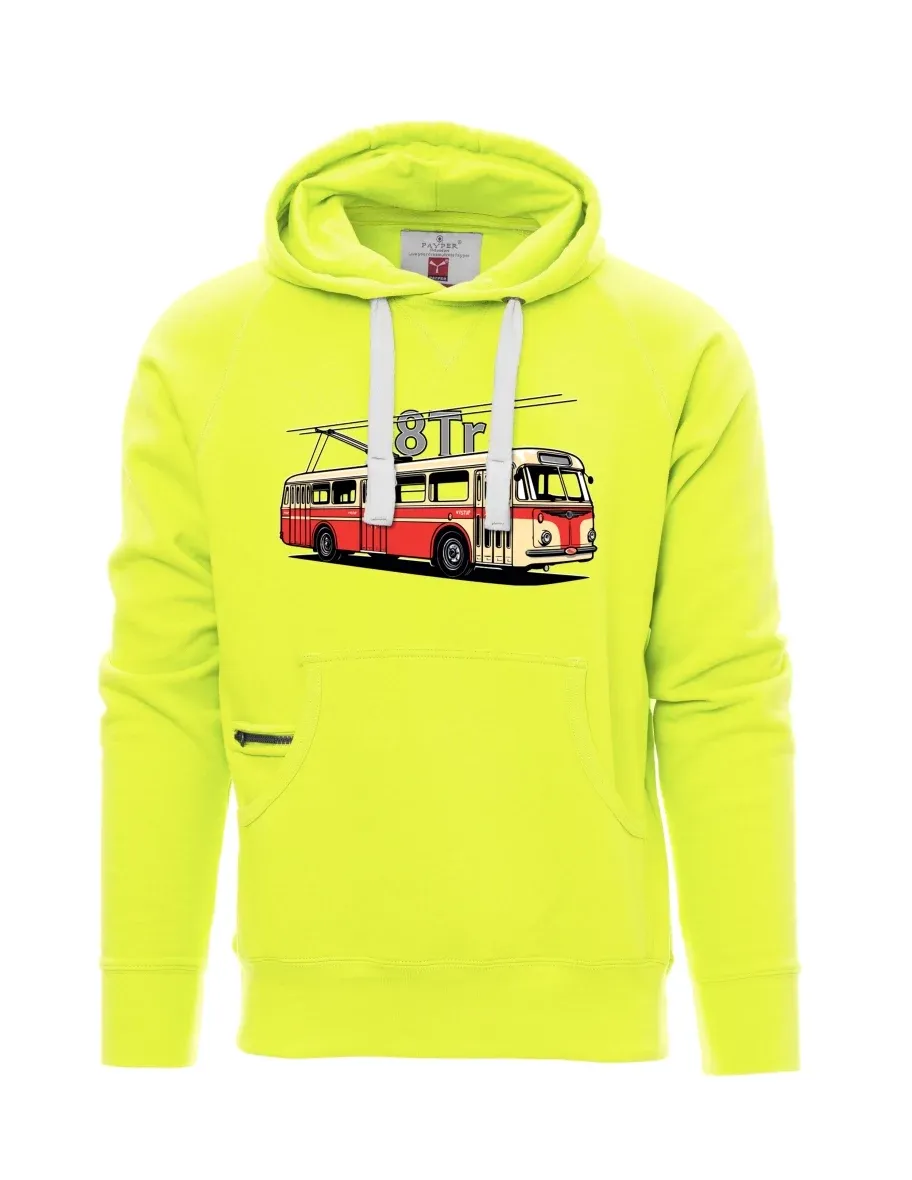 Męska bluza fluorescencyjna Trolejbus 8Tr