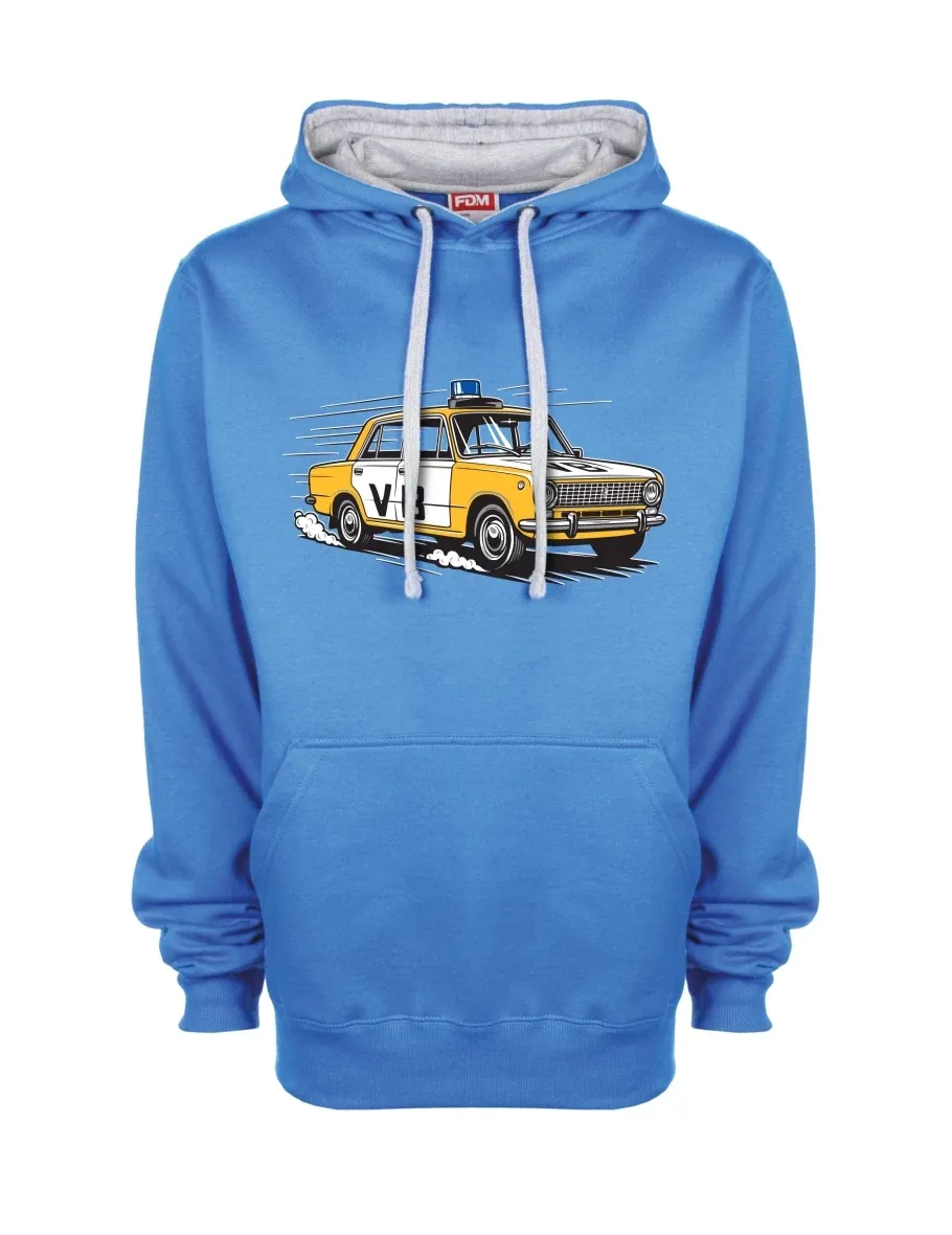 Bluza szaro-niebieska Samochód VAZ 2101 VB