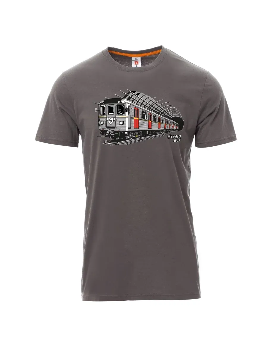 Męski t-shirt szary Metro EČS