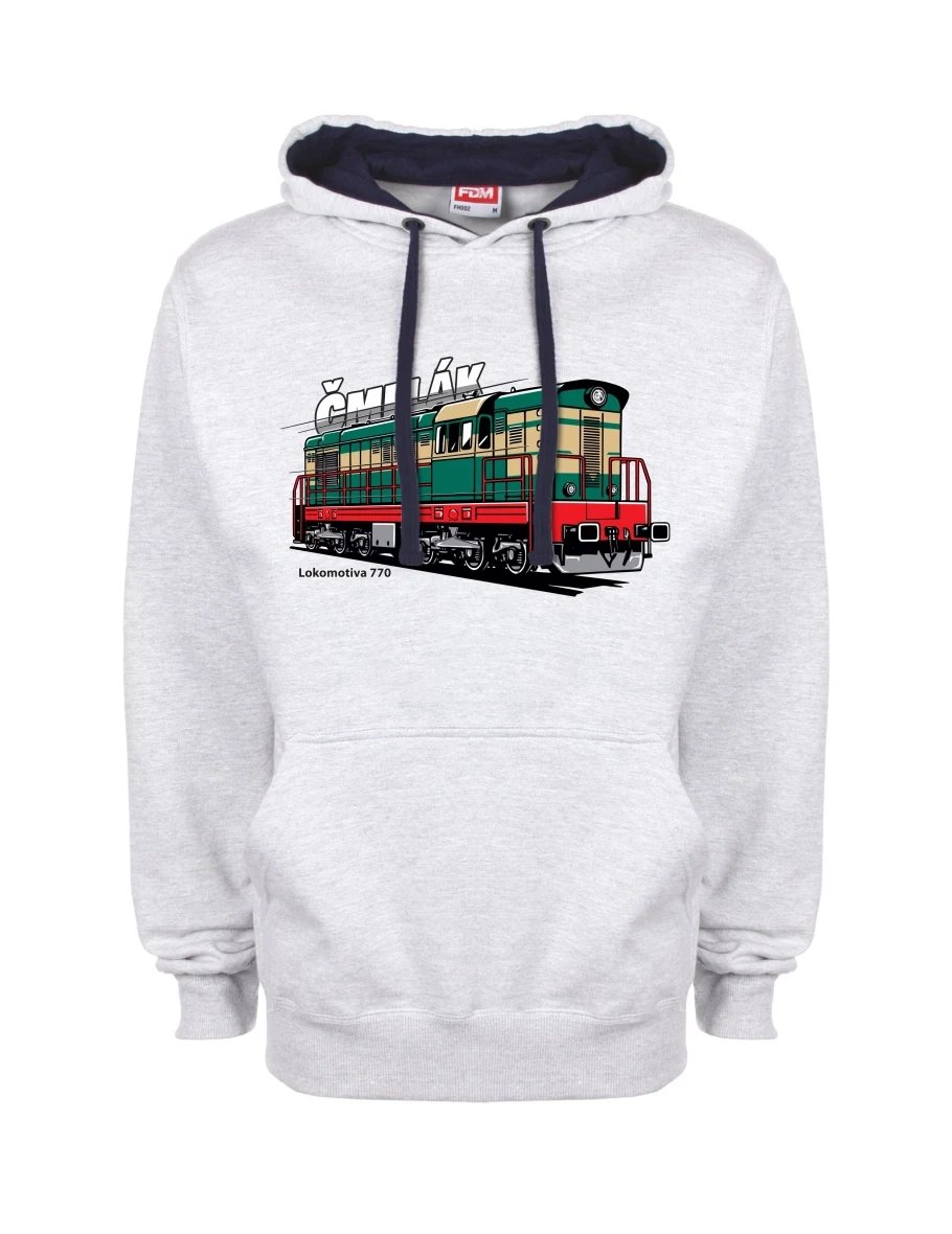 Bluza niebiesko-szara Lokomotywa 770 „Čmelák“