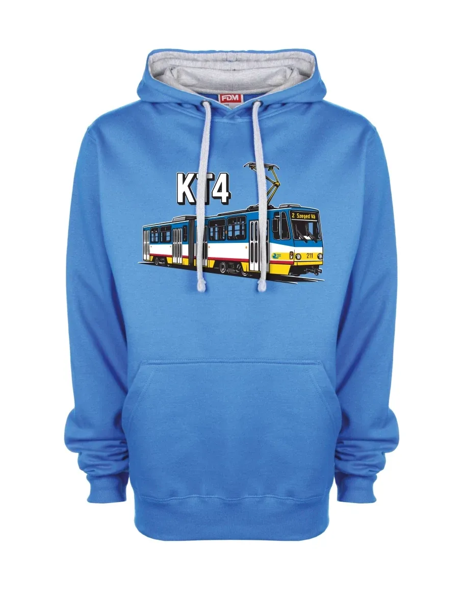 Bluza szaro-niebieska Tramwaj KT4