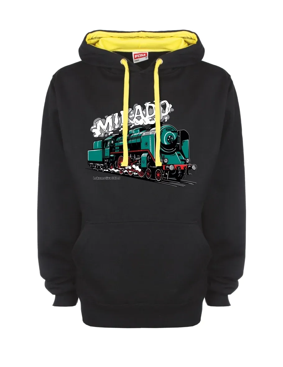 Bluza żółto -czarna Lokomotywa 387.0 „MIKADO“
