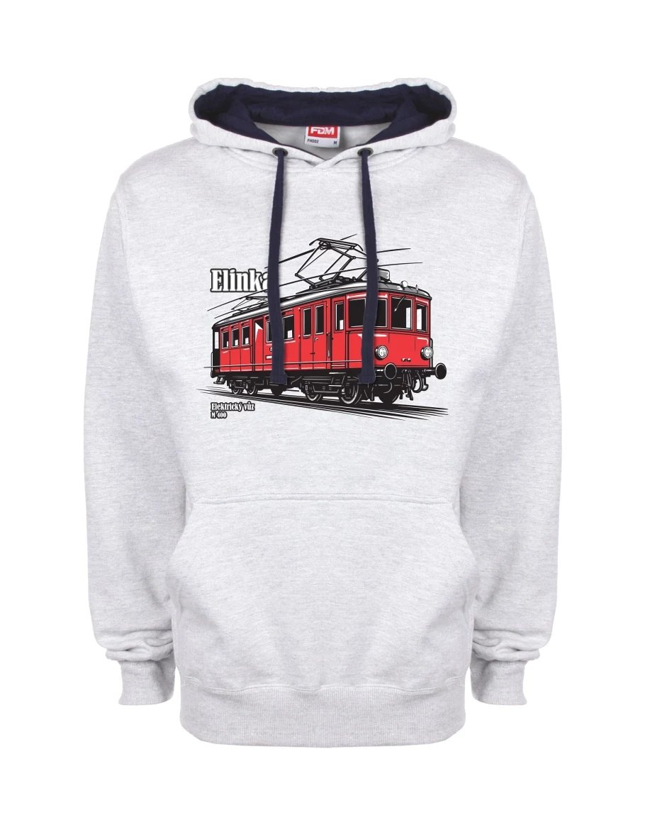 Bluza niebiesko-szara Wagon elektryczny M 400 „Elinka“