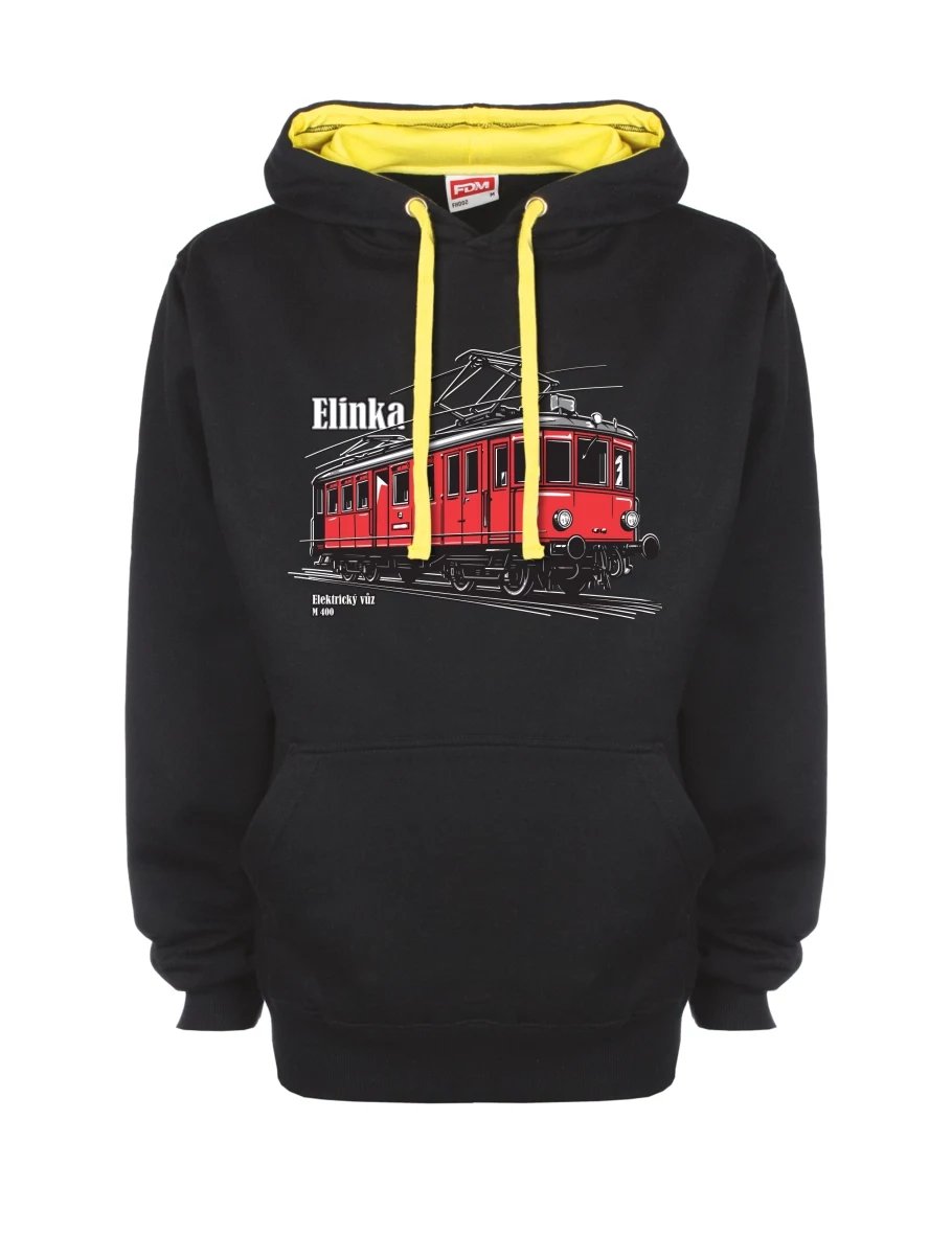 Bluza żółto -czarna Wagon elektryczny M 400 „Elinka“