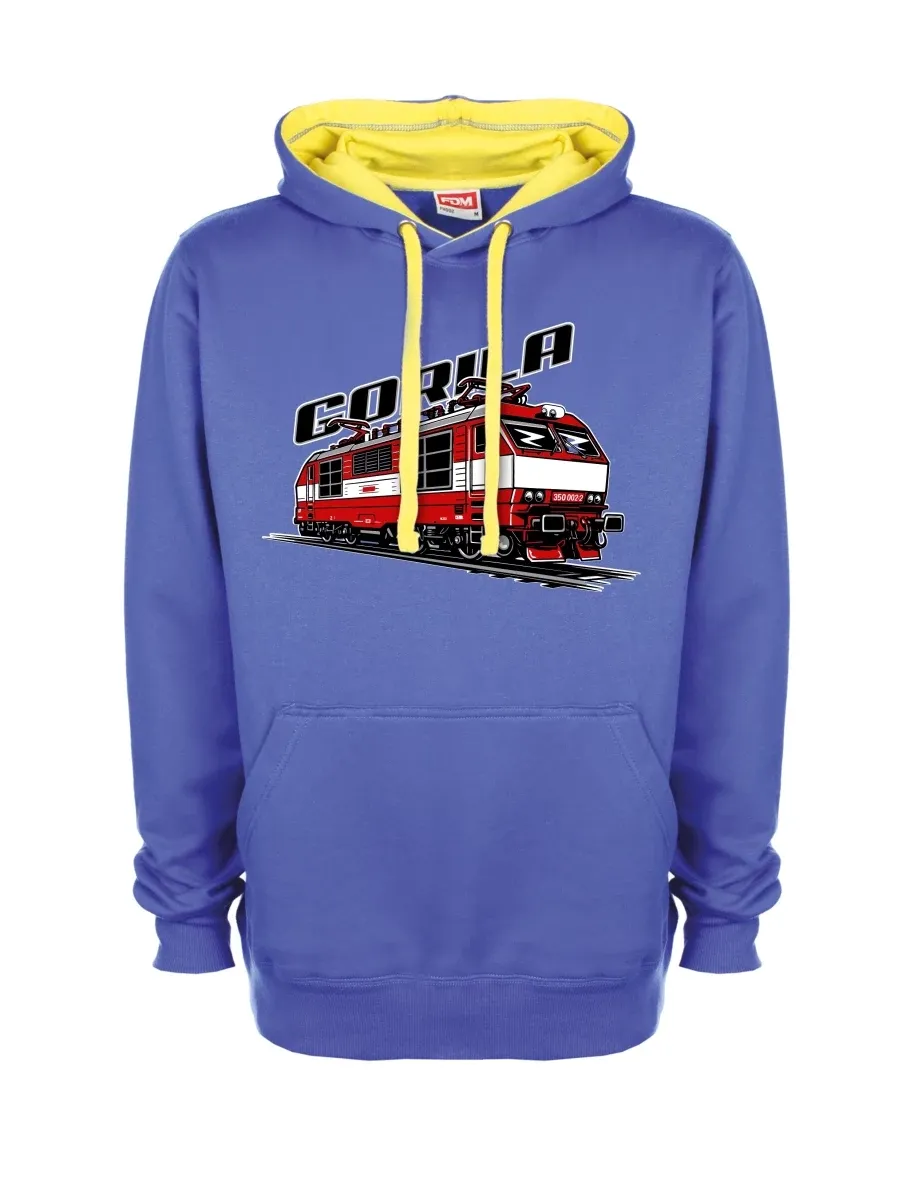 Bluza żółto-niebieska Lokomotywa 350 „Gorila“