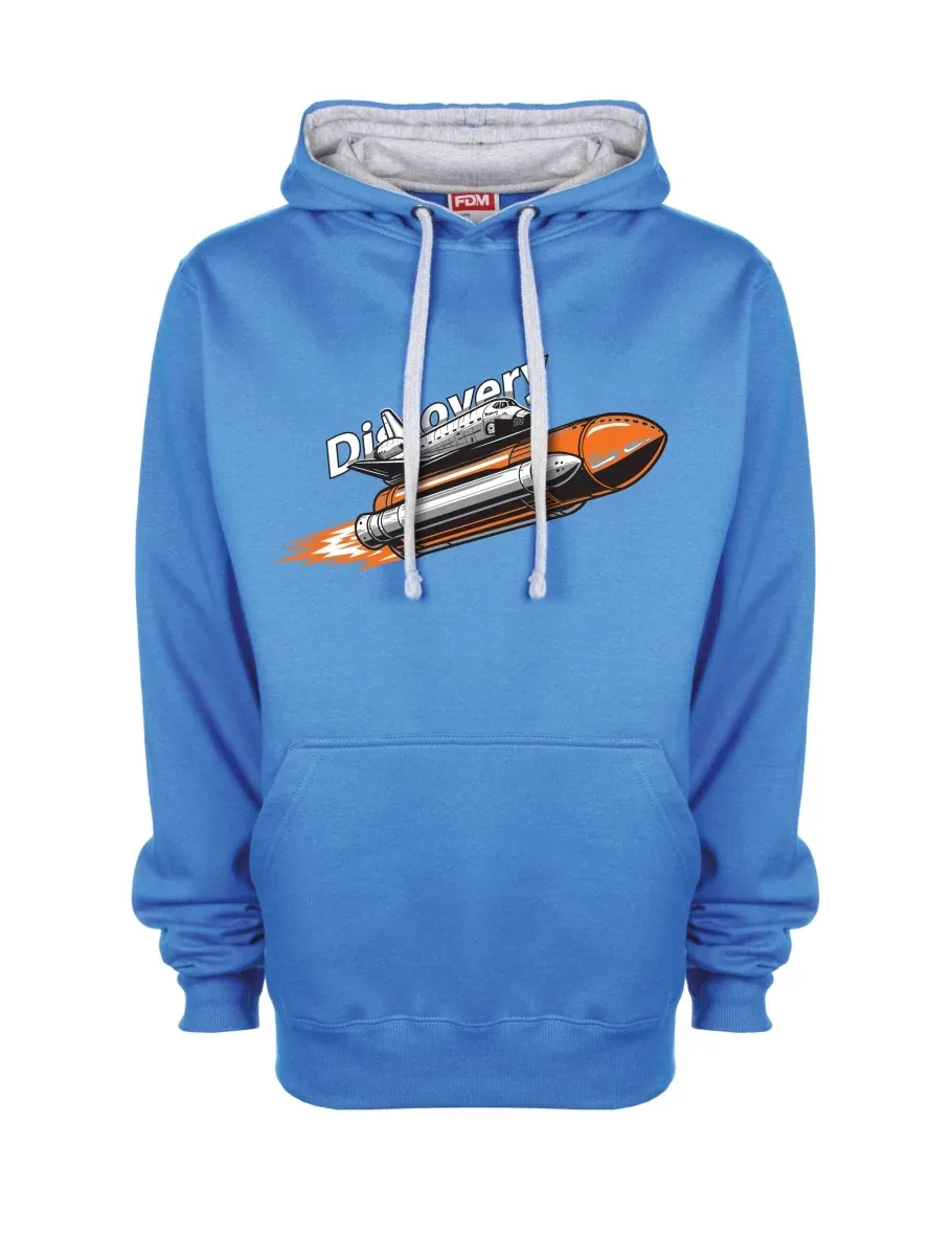 Bluza szaro-niebieska Wahadłowiec Discovery