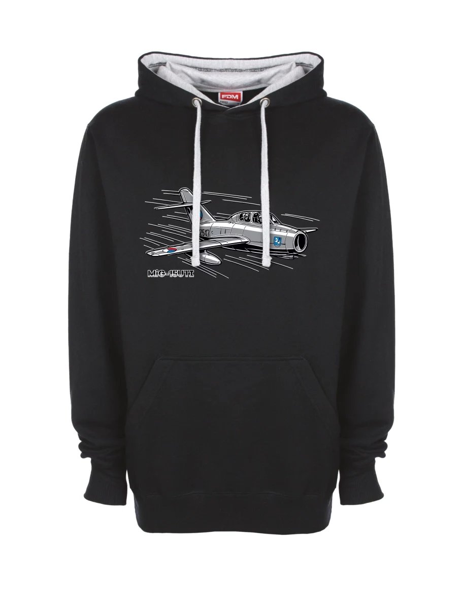 Bluza szaro-czarna Samolot MiG-15UTI