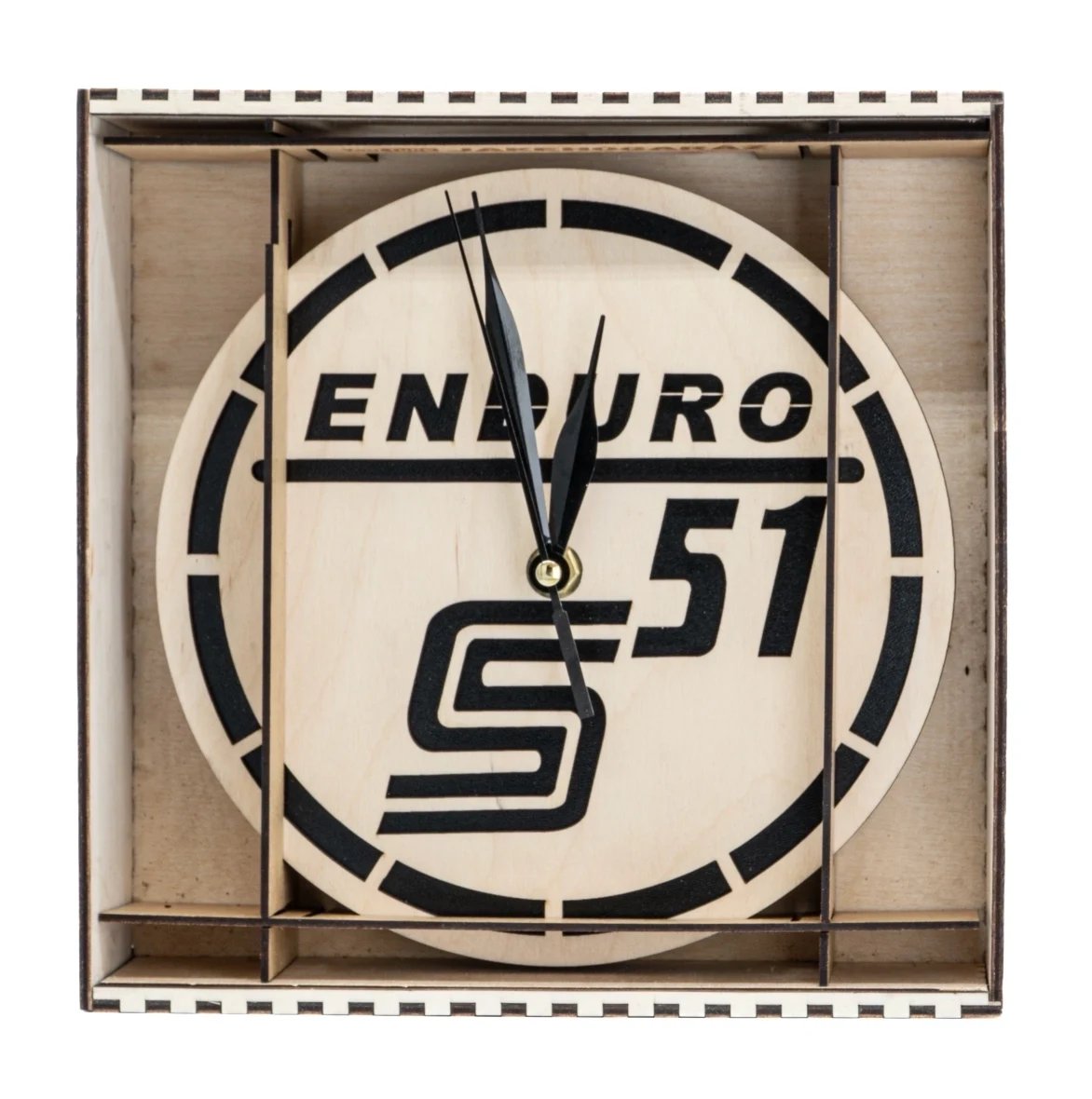 Pudełko prezentowe na drewniany zegar ENDURO S51 20 cm